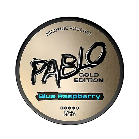 Pablo Gold Blue Raspberry 17mg 15pcs