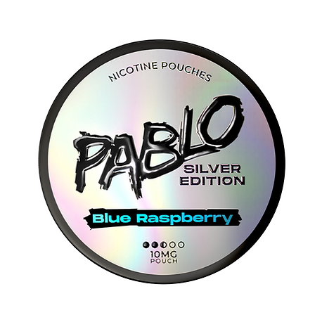 Pablo Silver Blue Raspberry 1015mg 15pcs