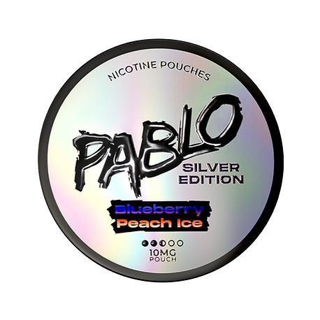 Pablo Silver Blueberry Peach 1015mg 15pcs