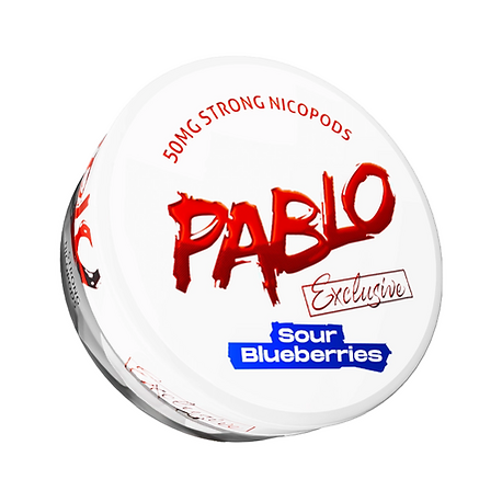 Pablo Exclusive Sour Blueberries 30mg 15pcs