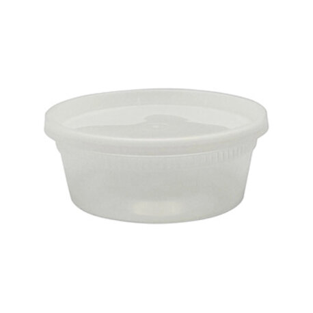 8 OZ Containers Lids Sets