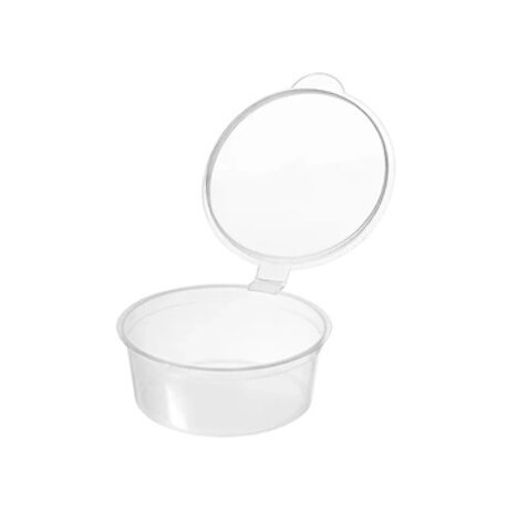 2 OZ Hinged Sauce Cups 1000 pcs