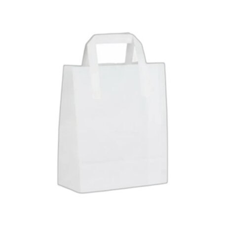 Bags Medium White Paper 250