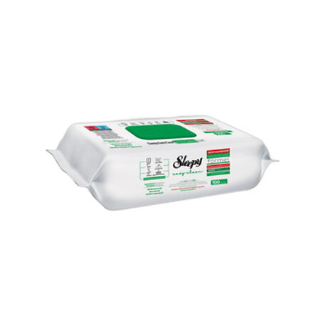 Sleepy Easy Clean Wet Wipes White Soap 6x100 Green