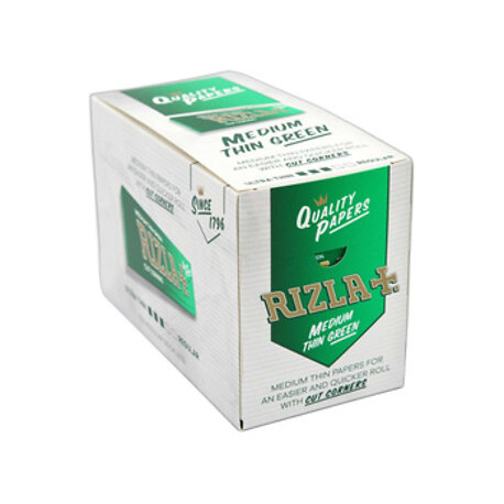 Rizla Green Regular Standard 100s UK