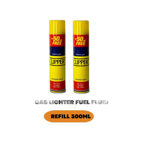 Clipper MC017 Gas 300ML 25050 12 per tray 8x12 Outer
