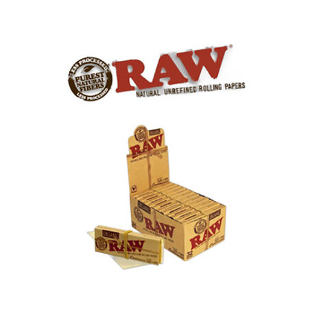 Raw Organic Connoisseur Paper Tips 24pk Hemp