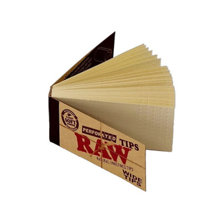 Raw Tips 50pk natural Unrefined Tips Regular