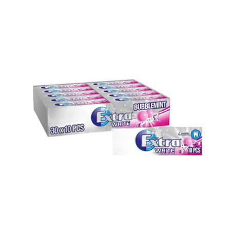 Extra White Bubblemint 30 units