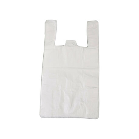 Ankara White Tshirt Bags Small 20 pack 36x4x3 cm 12mu