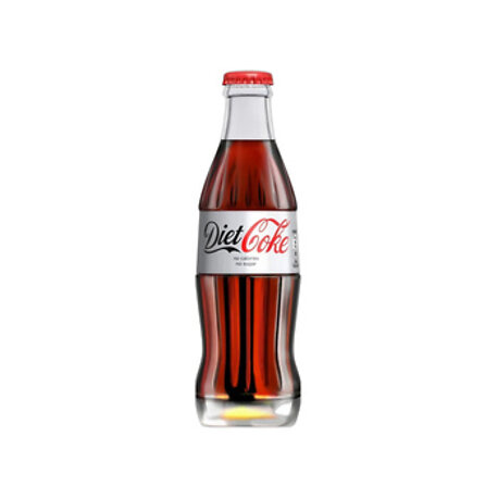 Coca Cola diet glass 24 330ml