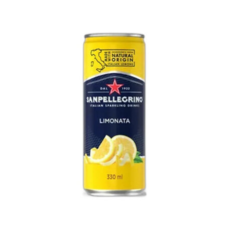 San Pellegrino lemon can 24 330ml