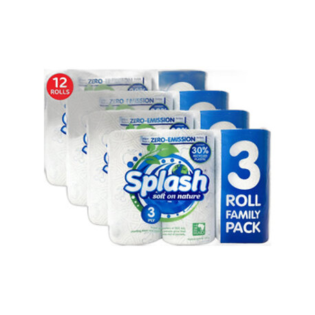 SPLASH NATURE Single roll 12 pcs