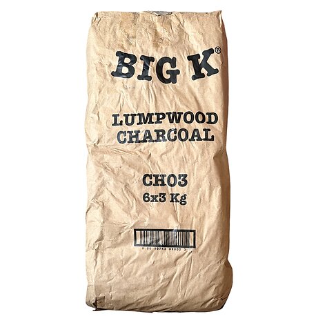 Lump wood charcoal 6 30 kg