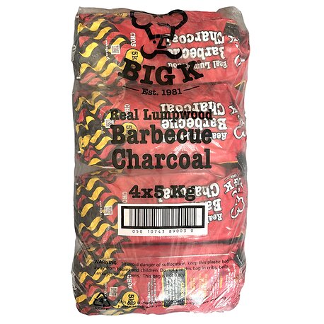 Lump wood charcoal in auters 4 50 kg