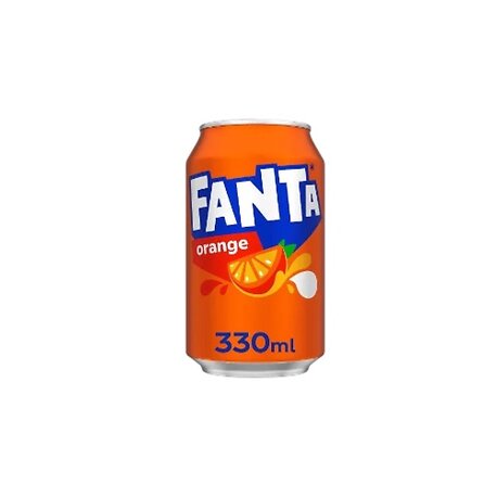 Fanta Orange can GB 24 330ml